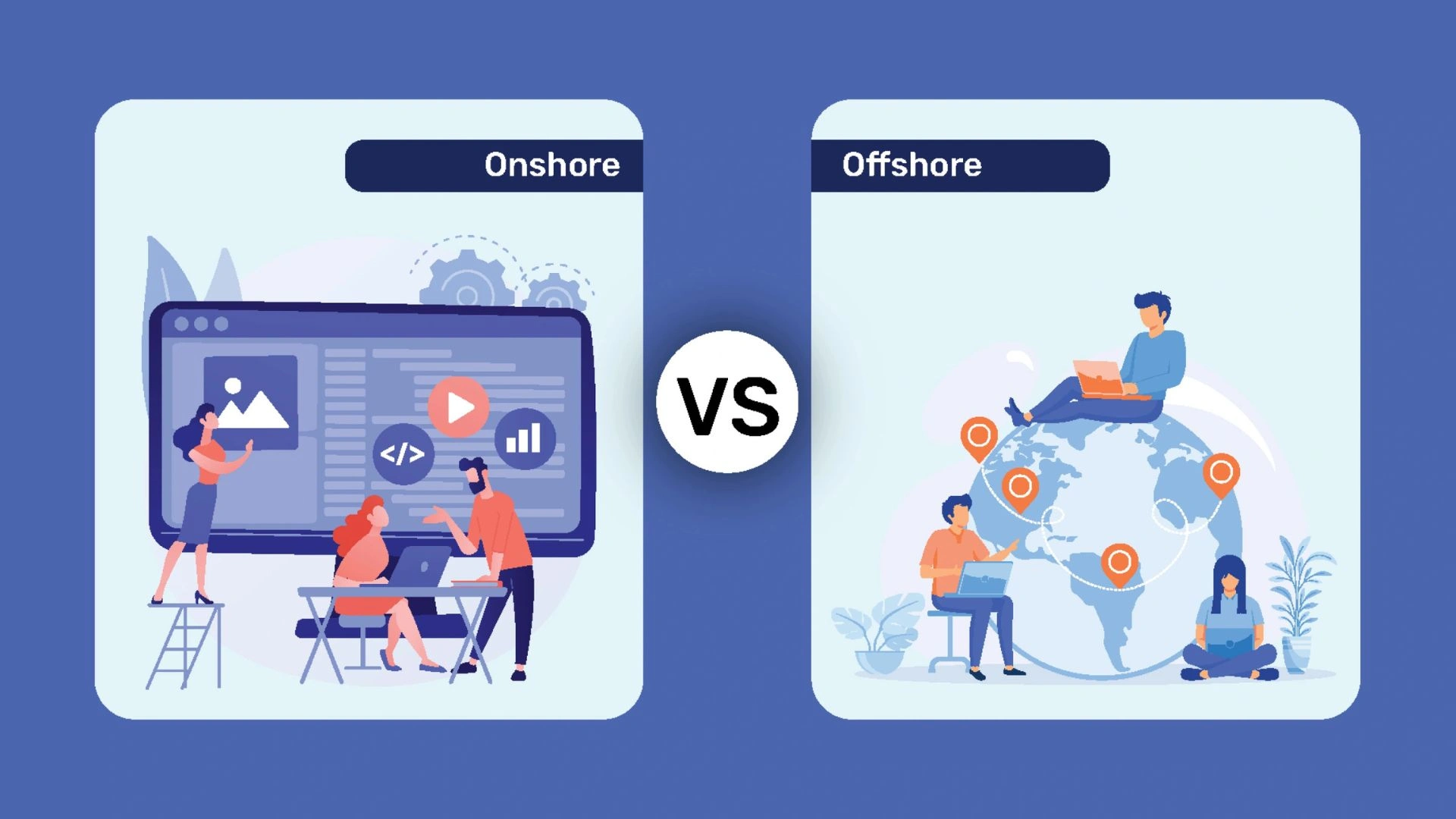 Onsite vs Offshore Outsourcing Models
