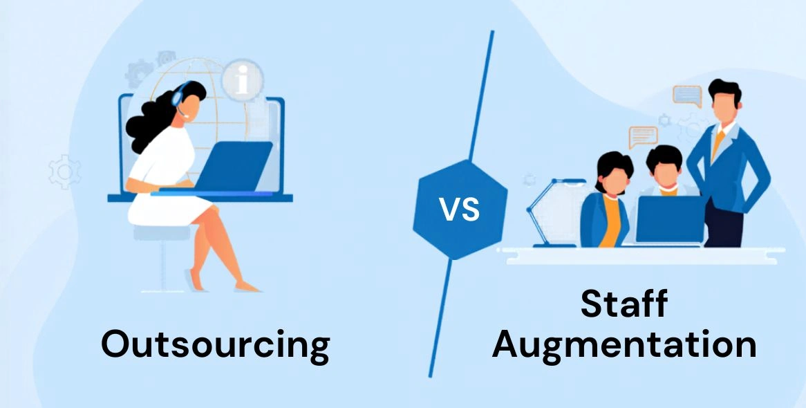outsourcing vs staff augmentation